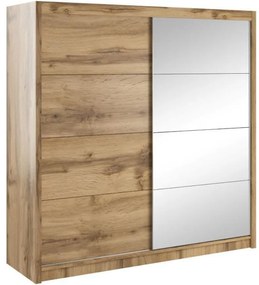 Skriňa Verona 200 wotan/zrkadlo