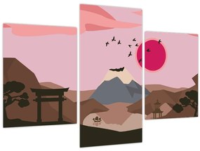 Obraz - Japonsko N⁰2 (90x60 cm)