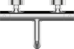 Invena Termora, termostatická vaňová batéria, chrómová, INV-BT-W1-001-V