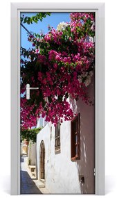 Fototapeta samolepiace na dvere Rhodos Grécko 75x205 cm
