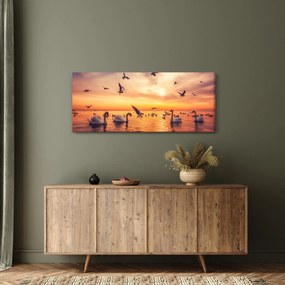 Obraz - Labute (120x50 cm)