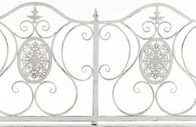 Záhradná lavička Punjab - Biela antik