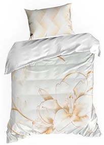 Dekorstudio Posteľné obliečky z bavlneného makosaténu BLANCA11 Rozmer posteľných obliečok: Šírka x Dĺžka: 140x200cm + 1ks 70x80 cm