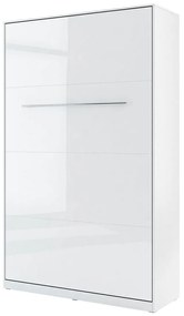 Sklápacia posteľ Callista Pro I (biela + lesk biely) (120x200). Vlastná spoľahlivá doprava až k Vám domov. 1058146