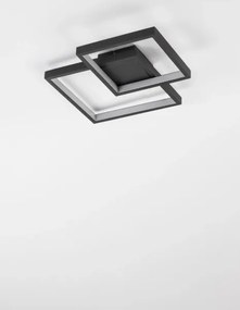 LED stropné svietidlo Porto 32 čierne