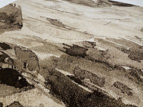 Koberec Wenus 7771 SAND – béžovo-hnedý obdĺžnikový koberec Rozmer: 80x150 cm