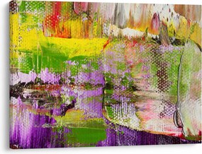 Obraz abstrakcie - maľba (70x50 cm)