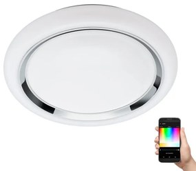 Eglo 96686 - LED RGBW Stmievateľné stropné svietidlo CAPASSO-C LED/17W/230V