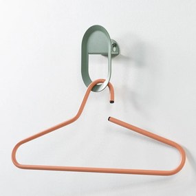 Zelený nástenný oceľový háčik Coucou – Spinder Design