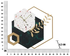 Nástenné hodiny Mauro Ferretti Hexagon