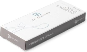 Antikoro detská lyžička v striebornej farbe Plane – Zilverstad