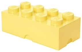 Svetložltý úložný box LEGO®