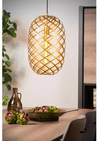 Lucide 21417/32/02 - Luster na lanku WOLFRAM 1xE27/60W/230V mosadz