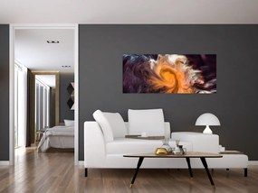 Abstraktné obraz - vesmír (120x50 cm)