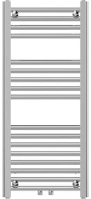 Mexen Mars, vykurovacie teleso 900x400 mm, 244 W, chrómová, W110-0900-400-00-01