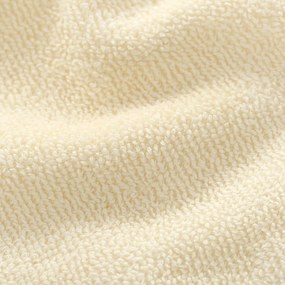 Goldea bavlnený froté uterák / osuška soft bez bordúry – smotanový 50 x 100 cm