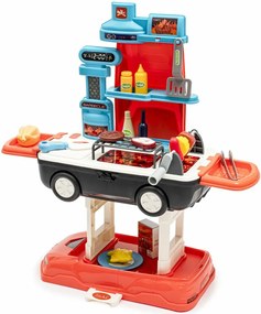 Baby Mix Detská grilovacia súprava v aute 2v1, 51 x 18 x 53 cm