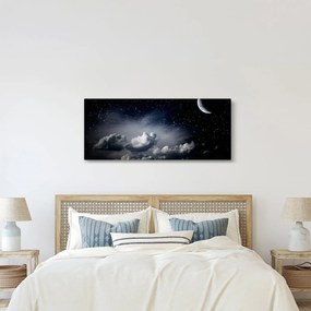 Obraz - Hviezdna obloha (120x50 cm)