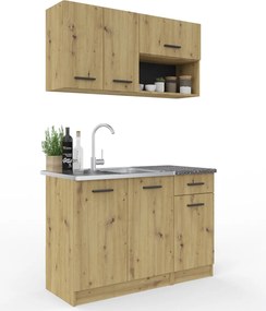 Malá kuchyňa NIKA 120, artisan