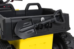 Elektrická štvorkolka Quad Sport TX 4 × 4 žltá