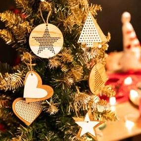 Vianočné ozdoby KL-21X17 MIX (4 ks)