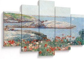 Obraz - Childe Hassam, Poppies,  Isles of Shoals, reprodukcia (150x105 cm)