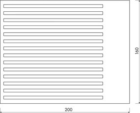 Ružová deka 160x200 cm Onu – noo.ma