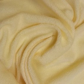 FROTÉ prestieradlo 200x90 cm - ŽLTÉ