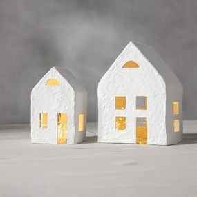 Biela vianočná svetelná dekorácia 2 ks Plain – Star Trading