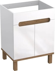 Comodo Kúpeľňová skrinka pod doskové umývadlo Orion W 60-HD