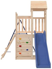 Vonkajšia súprava na hranie masívna borovica