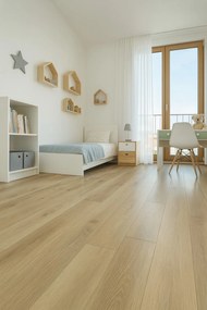 IVC Commercial, PVC podlaha - lino Logitex Ultimate 55 Toronta T13, na mieru, šíře 2m,4m, béžová, filc, chodba / predsieň