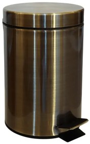 Odpadkový kôš voľne stojací Bemeta 3 l bronz lesk 104315023