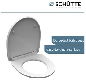 Schütte WC doska so spomaľujúcim mechanizmom (prasknuté sklo)  (100253145)