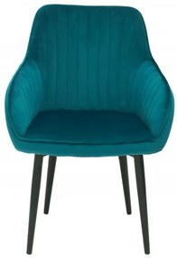 Dizajnové kreslo Turin tyrkysová