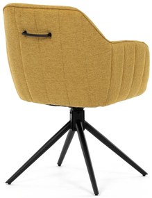 Sada jedálenských stoličiek s vratným mechanizmomHC-536 YEL2, 2 ks