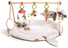 Hracia deka s drevenou hrazdou Boho Chic