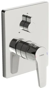 Sprchová a vaňová batéria Hansa POLO bez podomietkového telesa chróm 80609093, 1 ks