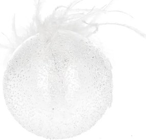 Závesná vianočná dekorácia FJER s perím 943687