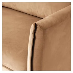 Hnedá zamatová pohovka 203 cm Juli – Ropez