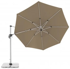 Doppler ACTIVE 370 cm - bočný záhradný slnečník s bočnou tyčou - 2. akosť (S258)