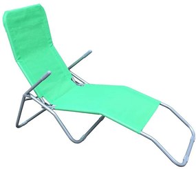 Záhradné ležadlo D-054 zelené
