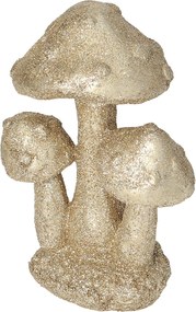 Dekorácia Golden Mushrooms 12cm