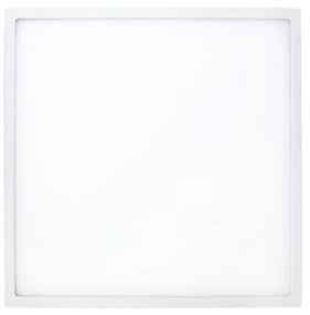 McLED Prisadené LED osvetlenie VANDA S30, 30W, denná biela, 30x30cm, hranaté, biele