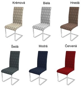 Komashop Návlek na stoličku WIENA Farba: červená
