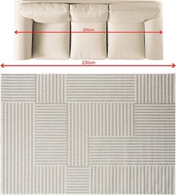 Koberec Mellow Gray I 160x230 cm