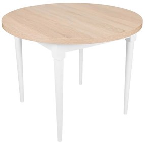 Stôl Odys ST-35 100x100+35 sonoma/biela