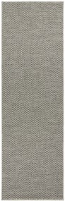 BT Carpet - Hanse Home koberce Behúň Nature 104269 Grey / Anthracite – na von aj na doma - 80x250 cm