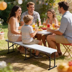 Garden Line SKLADACIA TURISTICKÁ/KATERINGOVÁ LAVICA 180 x 28 x 43,5 CM *4758