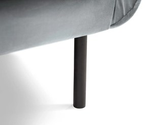Zamatová štvormiestna pohovka Vienna 230 × 92 × 95 cm